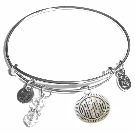 Dream - Message Bangle Bracelet - Expandable Wire Bracelet– Comes in a gift box