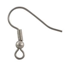 Surgical Steel French Earring Wires, Pack of 144