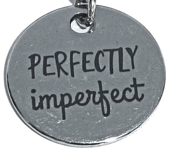 Stainless Steel charm - Perfectly Imperfect