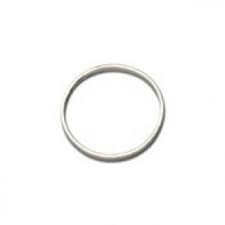 Linking Rings, Smooth Silver Style, Lead Free and Nickel Free, Antique Silver Color, 18x1.5mm, about 16.5mm inner diameter 100 per bag