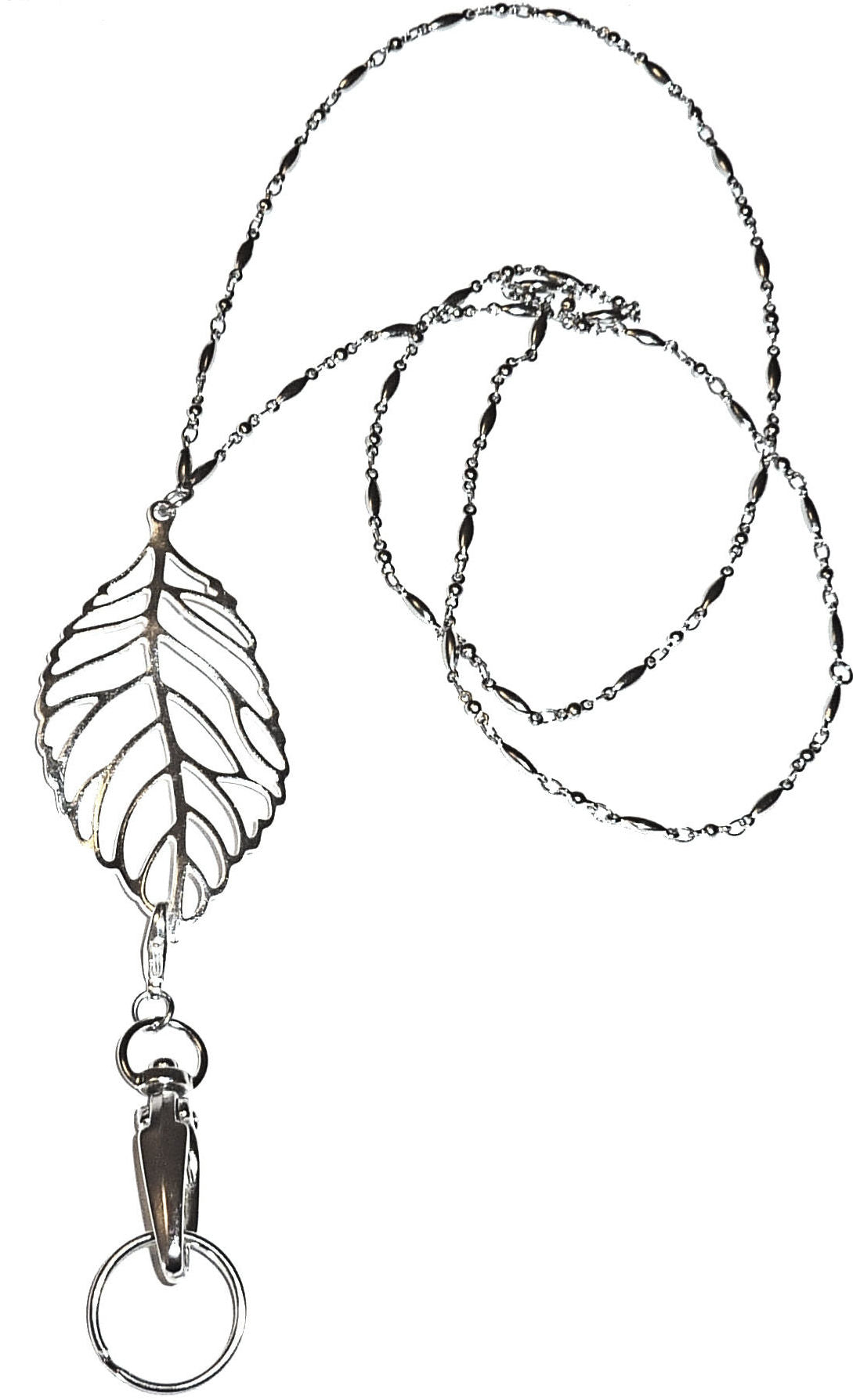 Pack of 3 of Women's Fashion Jewelry Necklace Lanyard - Silver