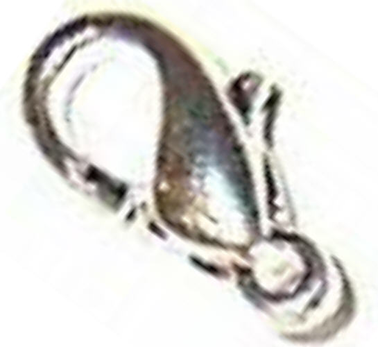 12mm Silver Plated LEAD FREE Clasps Pack of 100